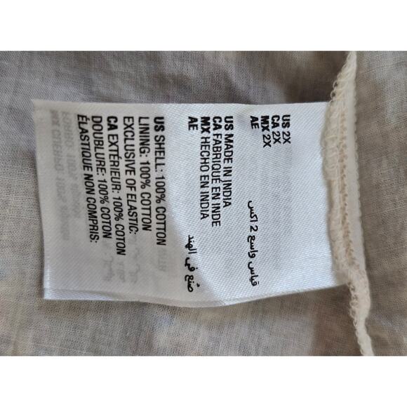 On 34th Plus Floral Smocked Midi Dress – Size 2X, NWT - Picture 10 of 11